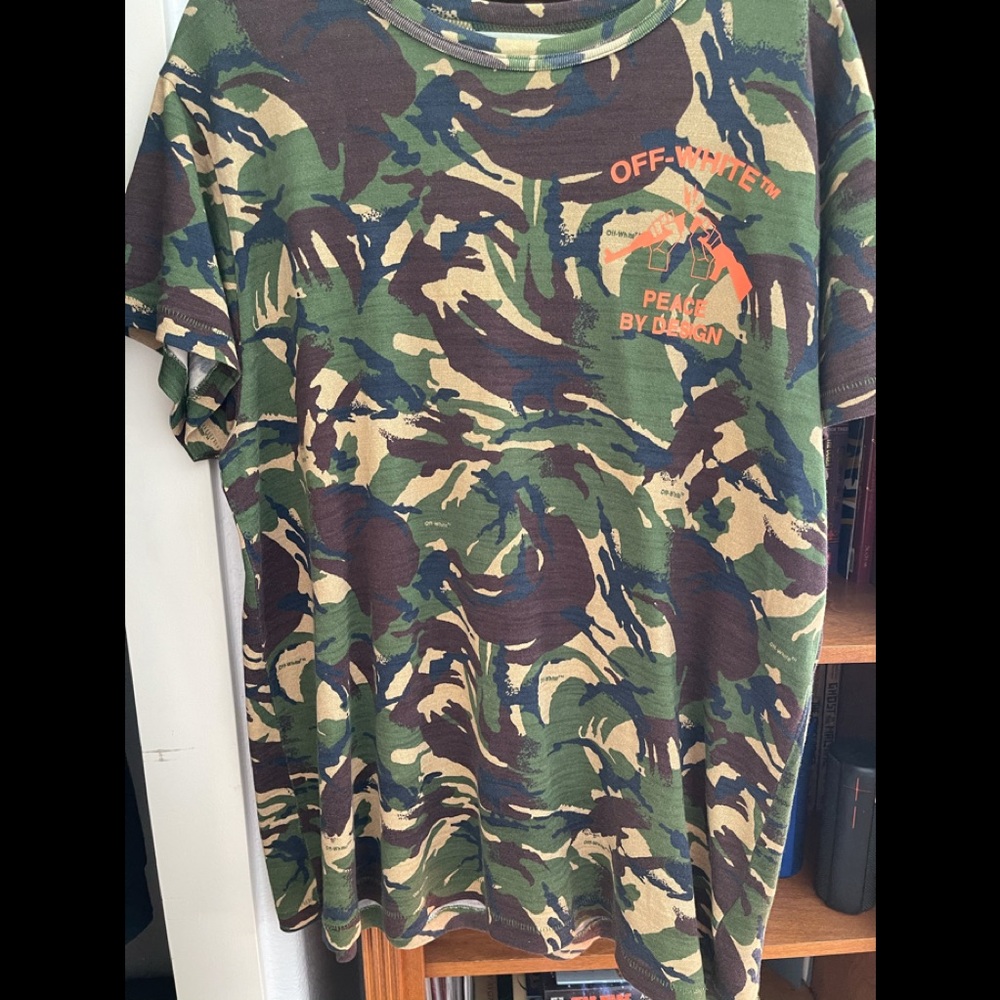 Authentic Off-White Camo T-Shirt